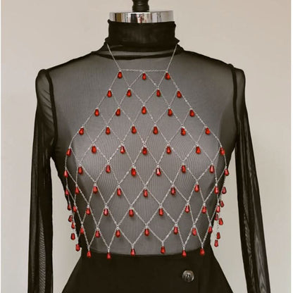 Halter hollow out backless cut out top