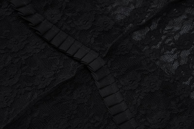 Halter backless ruffle lace maxi dress