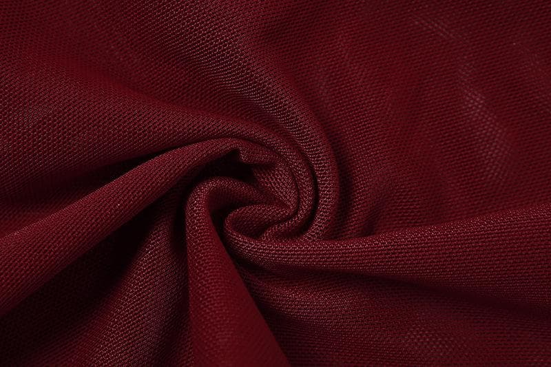 Button mesh backless solid corset halter self tie top