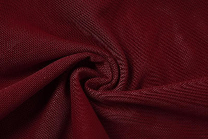 Button mesh backless solid corset halter self tie top