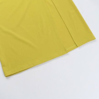 Irregular hollow out slit ruched one shoulder cut out mini dress