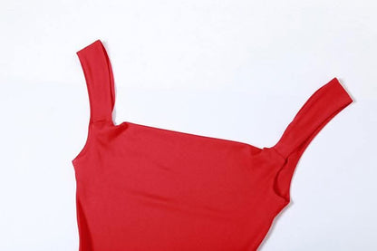 Cowl neck bowknot backless solid cami maxi dress-final-sale