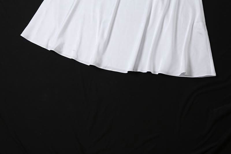 Lace hem backless solid cami mini dress