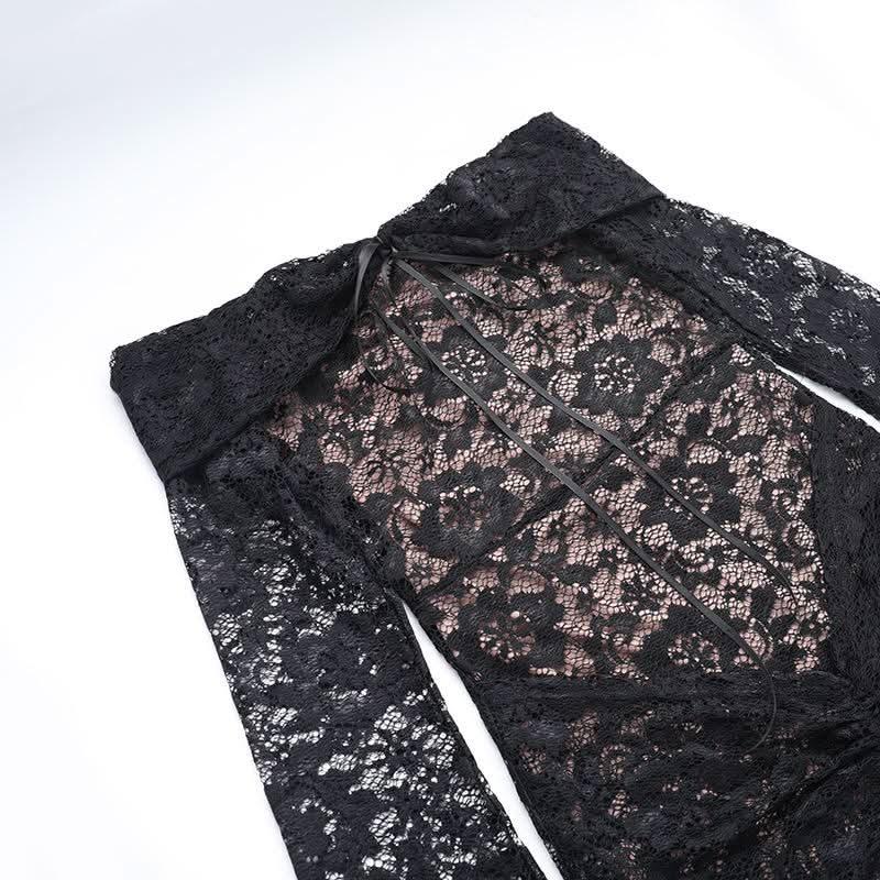 Off shoulder long sleeve lace ruched maxi dress