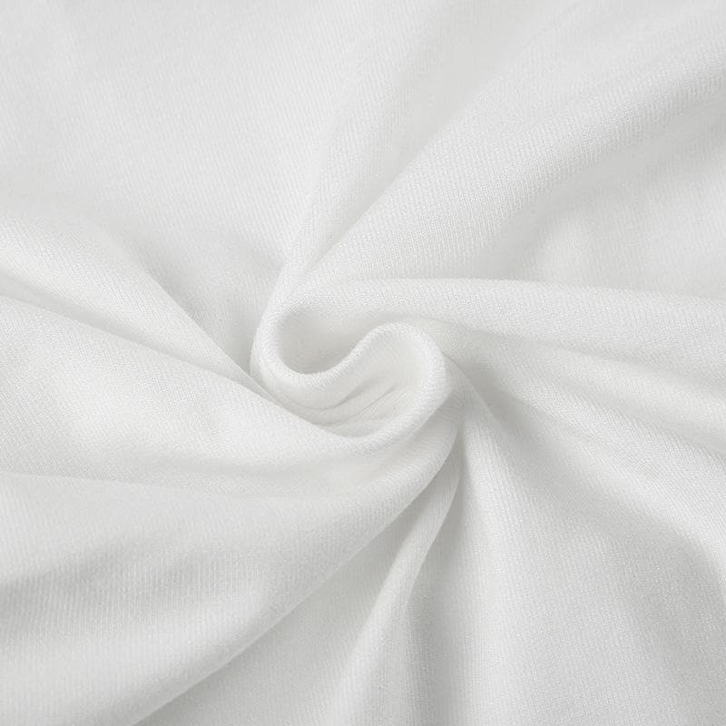 Off shoulder knotted ruched solid top