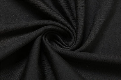 Backless high neck long sleeve solid maxi dress