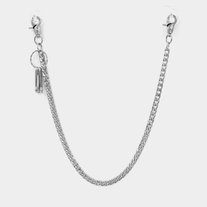O ring faux pearl adjustable belt accessory