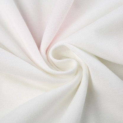 Bowknot pattern contrast long sleeve crewneck top