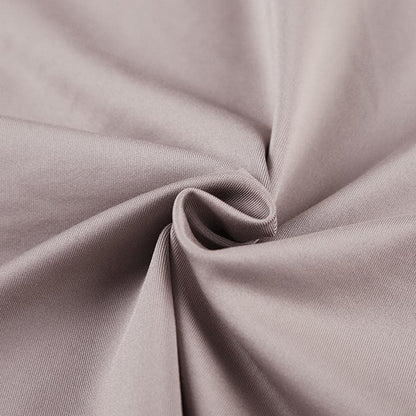 Short sleeve cowl neck ruched solid 2-way top