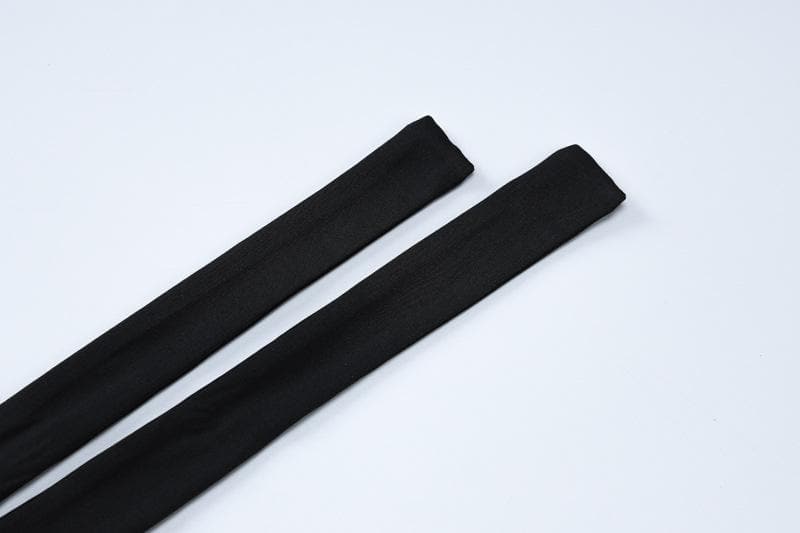 Halter patchwork lace deep v neck maxi dress