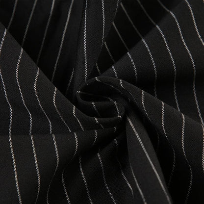 Bowknot lace hem striped v neck cami top