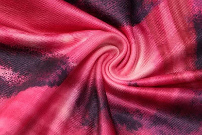 Contrast irregular cowl neck sleeveless backless maxi dress-final-sale