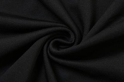 One shoulder hollow out ruched ruffle cut out midi dress