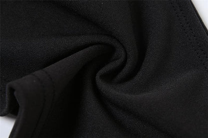 Velvet sweetheart neck button backless tube top