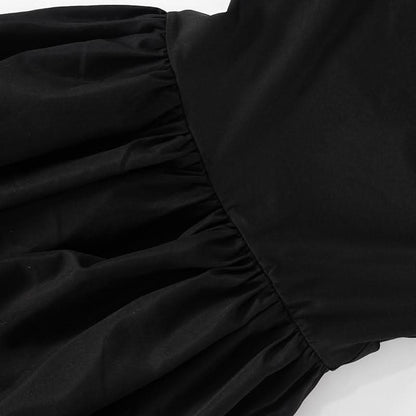 Off shoulder solid backless maxi dress