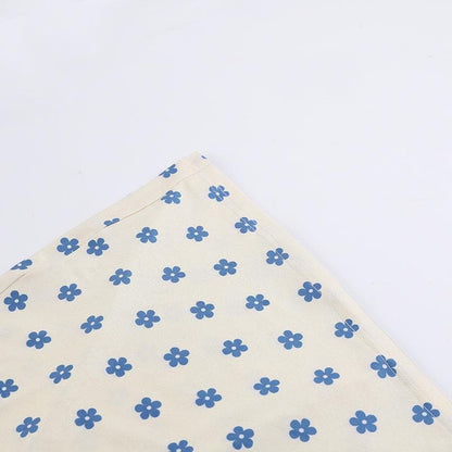 V neck sleeveless ruched flower print mini dress