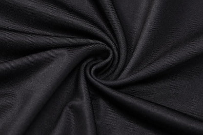 Square neck contrast print backless slit cami maxi dress-final-sale