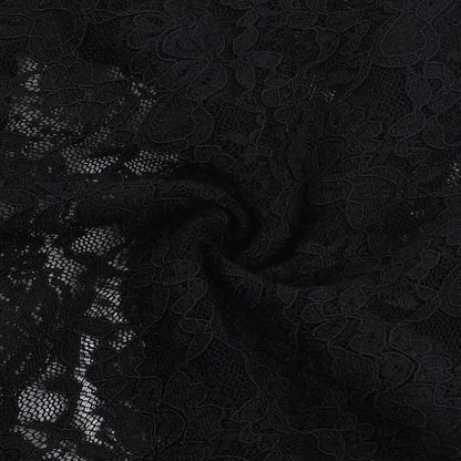 Hollow out lace cap sleeve v neck solid cut out top