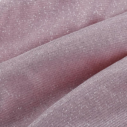 Halter drawstring ruched mesh glitter crop top