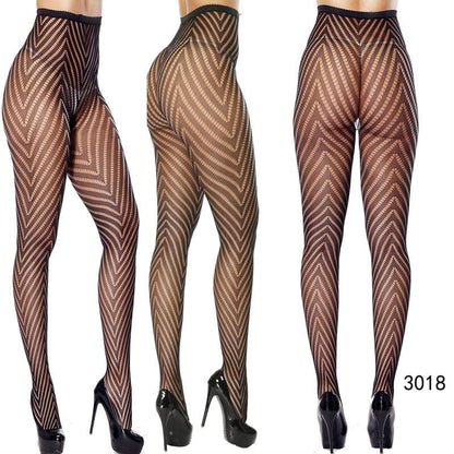 High waist fishnet tights stockings