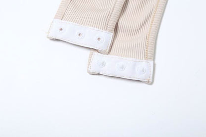 Hoodie sleeveless cross front hollow out bodysuit