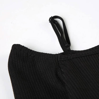 Off shoulder long sleeve solid romper