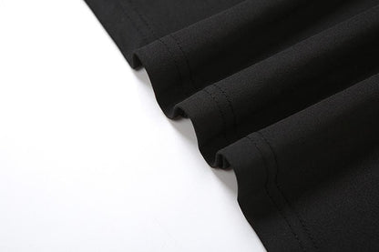 Self tie halter hollow out backless solid cut out maxi dress