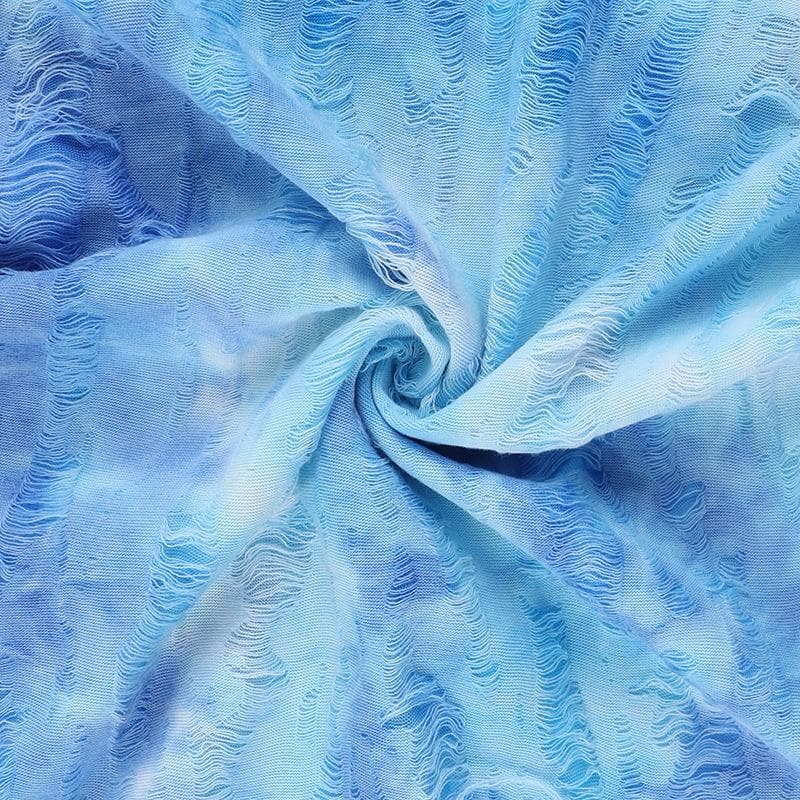 Tie dye backless cami midi dress