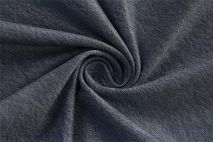 One shoulder irregular sleeveless contrast print slit maxi skirt set-final-sale