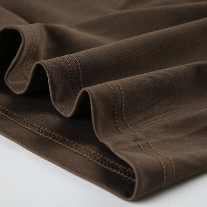 Tassels beaded ruched low rise short pant