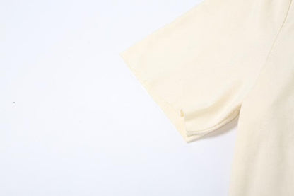 Short sleeve one shoulder ruched solid mini dress