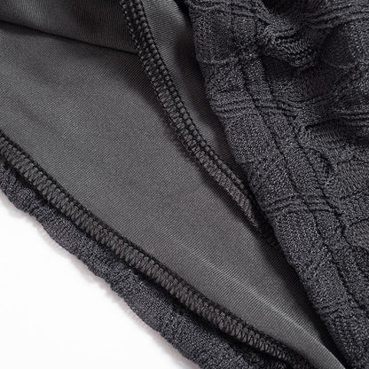 Textured solid off shoulder long sleeve top