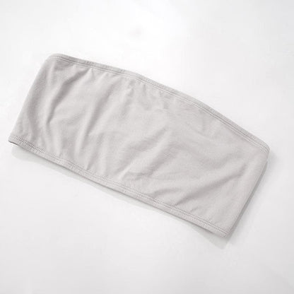 Backless solid tube maxi skirt set