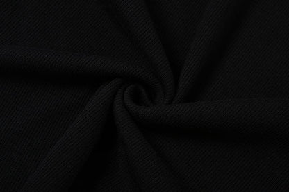 Gloves long sleeve solid zip-up high neck mini dress