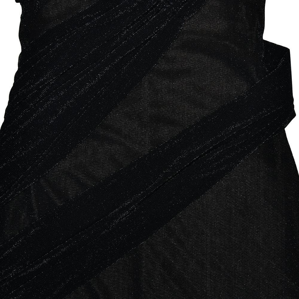 One shoulder irregular patchwork slit cami maxi dress