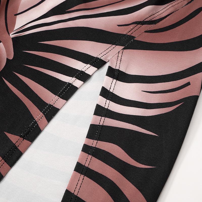 High slit butterfly print tube maxi dress