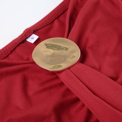 Ruched roundness applique solid mini skirt