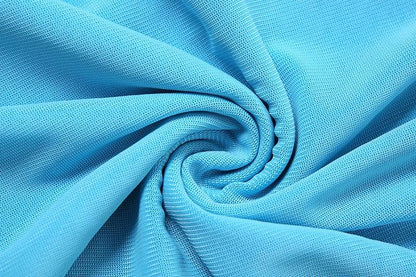 Metal chain halter ruched sheer mesh hollow out cut out maxi dress