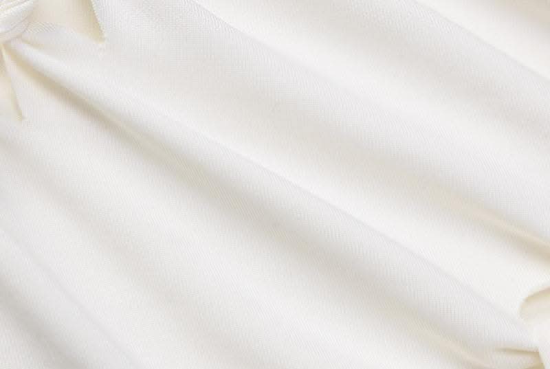 Hollow out solid sleeveless irregular crewneck mini skirt set-final-sale