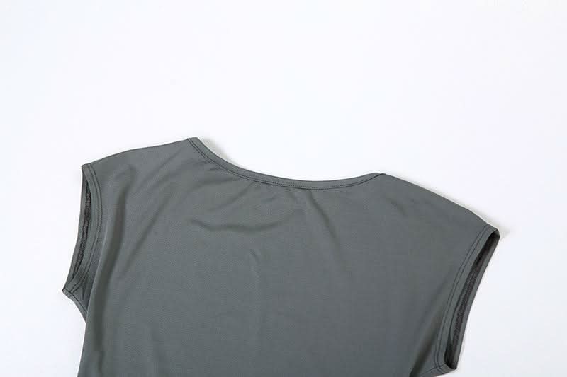 Cap sleeve solid backless maxi dress