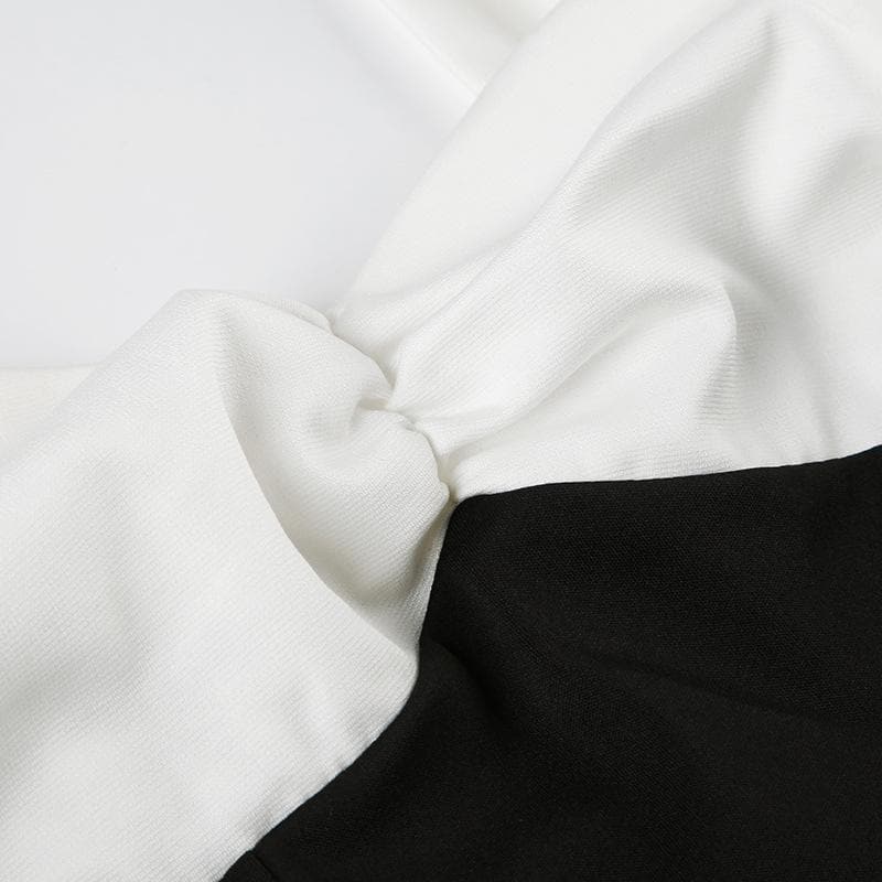 Off shoulder ruched bowknot mini dress