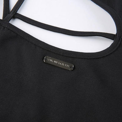 Hollow out irregular solid crop cut out top