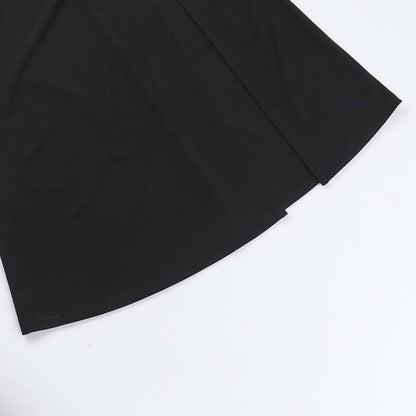 Sweetheart neck lace hem slit cami maxi dress