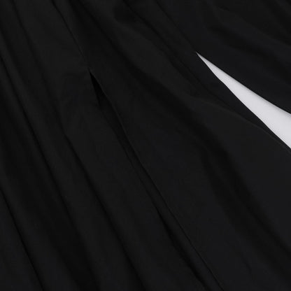 Long sleeve v neck corset maxi dress