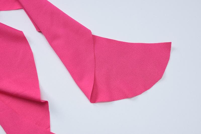 Long sleeve crewneck ruffle slit solid ruched maxi dress- Final Sale