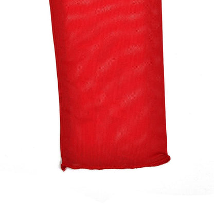 Long sleeve off shoulder sheer mesh maxi skirt set