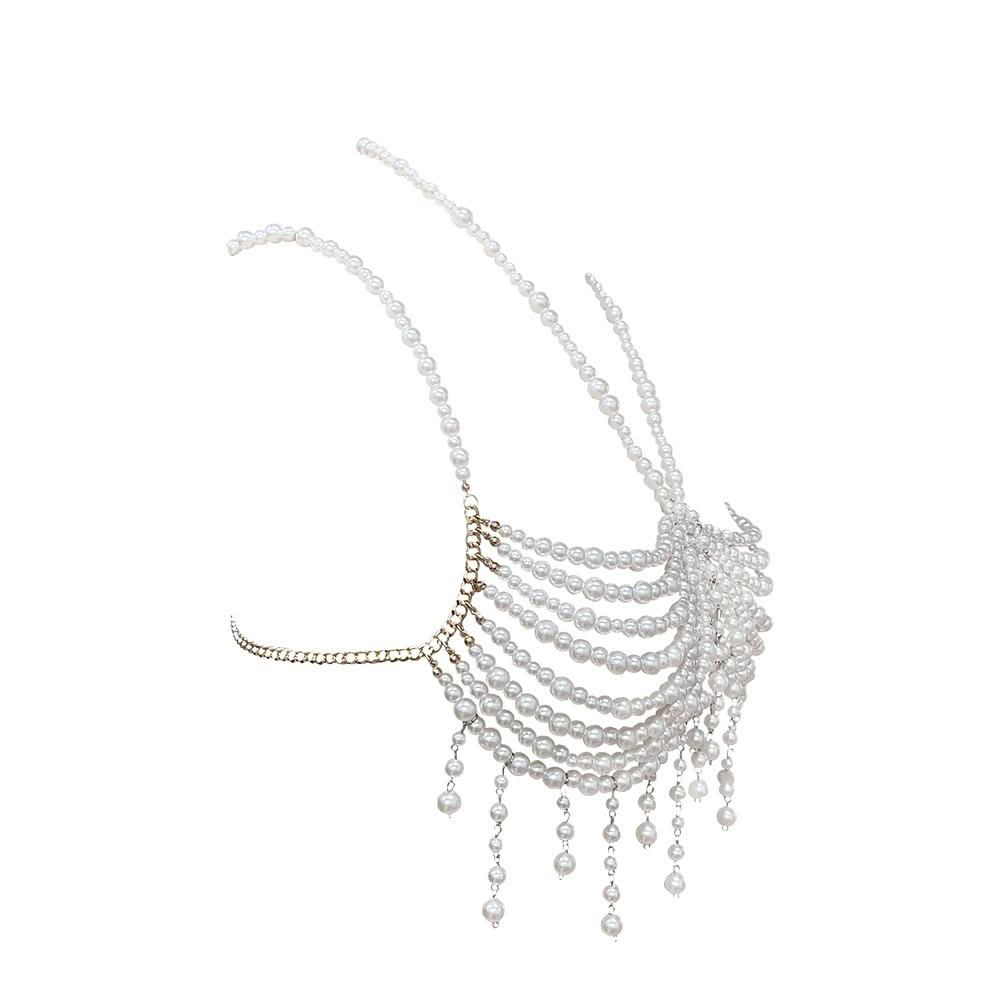 Halter beaded tassels hollow out crop cut out top