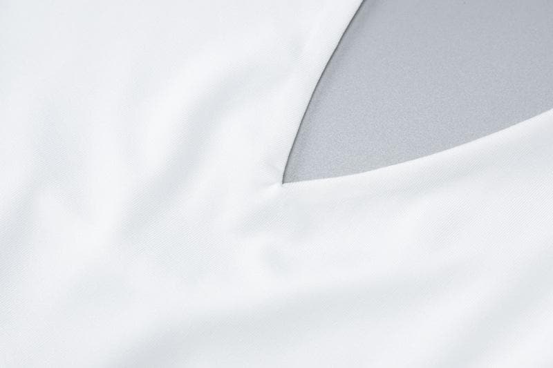 Halter v neck hollow out high slit cut out maxi dress