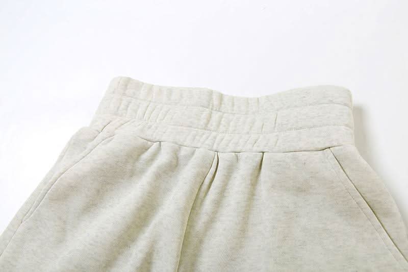Long sleeve shrug short pant set
