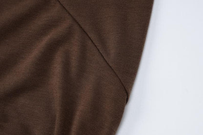 Irregular off shoulder long sleeve ruffle solid maxi dress